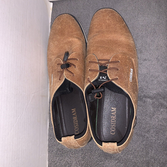 Cosidram Shoes Men’s Size 13 US 48 EU Casual Brown Leather Oxford Slip-On - Picture 5 of 6